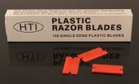 Plastic Razor Blades – 100 Pack