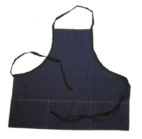 Denim Apron with Pockets